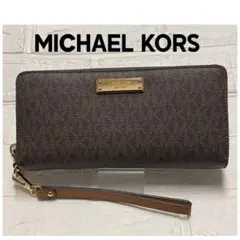 【良品】MICHAEL KORSトラベル コンチネンタルウォレット❤︎