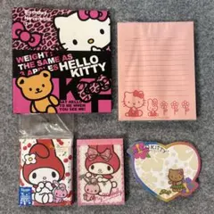 サンリオ プロフィール帳 メモ帳 付箋 便箋