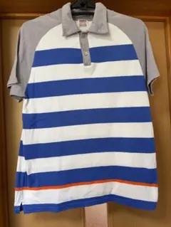 SHIPS ORIGINAL ポロシャツ ボーダー Lのサムネイル