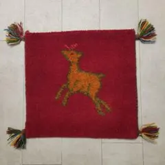 ペルシャギャッベ40x41cm(214)クッション、マット、ラグ絨毯 - メルカリ