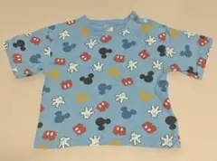 ミッキー・ミニープリント Tシャツ 90cm