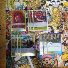 ワンピースカード カルガラ リーダーパラレル、デッキパーツ