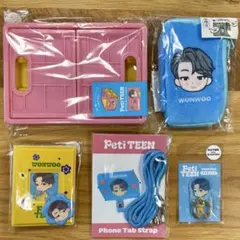 【5種セット】SEVENTEEN　WONWOO ウォヌ③③