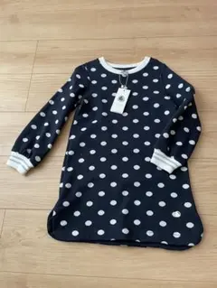 PETIT BATEAU ドット柄ワンピース 110cm