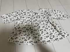 花柄ダウンアウター　ベビー　サイズ80 韓国子供服