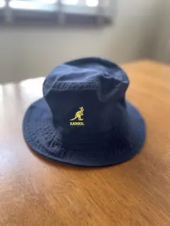 KANGOL ネイビー バケットハット Mサイズ