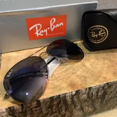 美品❗️RayBan レイバン メンズ サングラス 偏光グラス ティアドロップ