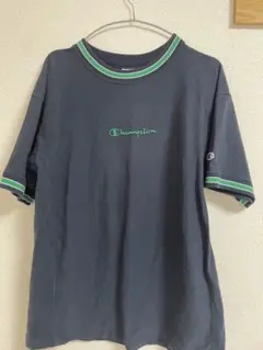 Champion T-Shirt Medium ネイビー