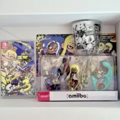 新品未使用｜Switch Splatoon3 ソフト、amiiboセット