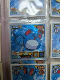 ポケモンパン デコキャラシール マリル 1028