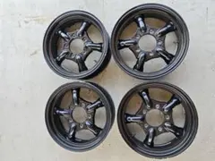 ワタナベ ホイール 15インチ7J 4穴 専用ナットセット スカイラインr31