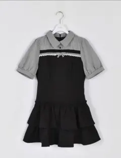 『evelyn』ドッキングティアードOP ブラック