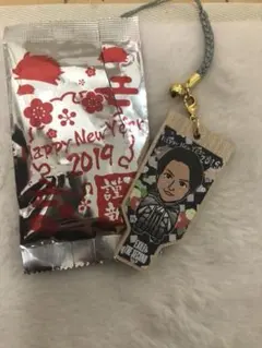 EXILE TETSUYA 羽子板ストラップ