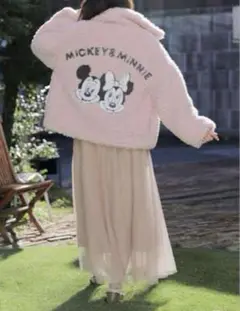 Areeam ボアジャケット ミッキー ミニー