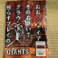 読売ジャイアンツ球団歌 フェイスタオル