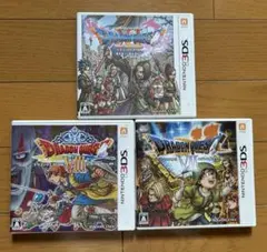 【3DS】ドラゴンクエストVII·VIII·XI ソフト3本セット