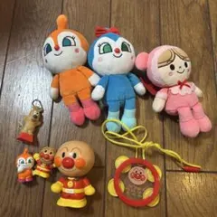 アンパンマン ぬいぐるみ フィギュア セット