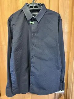 ★美品　EMPORIO ARMANI エンポリオアルマーニ　長袖シャツ ブラック