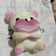 リラックマ ぬいぐるみ ハート付き