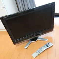 SHARP　AQUOS　シャープ　アクオス　液晶テレビ　20インチ 2009年製のサムネイル