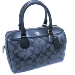 【美品】COACH　シグネチャー 2way　バックF32203