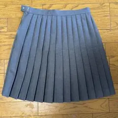 美品　新品同様　プリーツ　スカート　グレー