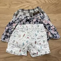 女の子パンツ3枚セット*100〜110サイズ