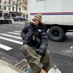 THE NORTH FACE ブラックダウンジャケット L ヌプシ 700