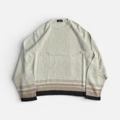 希少【OLD NICOLE】90s~ ヴィンテージ ニコル コットンニット 古着