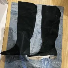 ZARA ニーハイブーツ