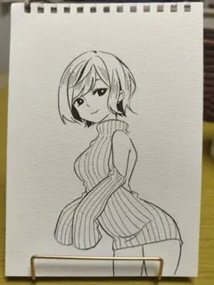 オリジナルキャラクター　イラスト