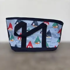 新品　familiar セーリングボート柄 トートバッグ