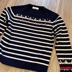 VALENTINO ビーズ装飾 カシミア　サマーニットのサムネイル