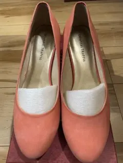Oriental Traffic コーラルピンク パンプス