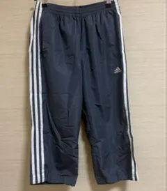 adidas ジャージ ナイロン ズボン グレー JD2020