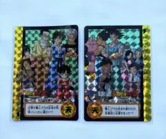 ドラゴンボール カードダス キラ まとめ セル 魔人ブウ 超17号 GT