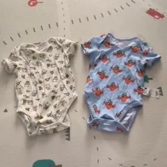 【UNIQLO】ロンパース2枚セット 80cm