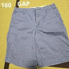 GAP キッズ ハーフパンツ 160cm ブルー