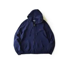 90s Ralph Lauren 短丈 フルジップパーカー ナス紺 y2k 2026年最新】ナス紺 パーカーの人気アイテム - メルカリ