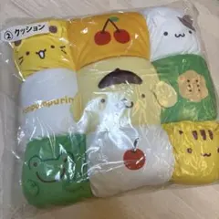 ポムポムプリン　一番くじ　クッション