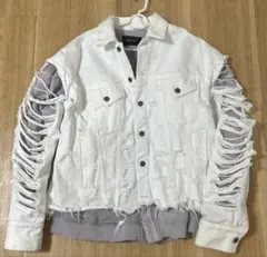 grancy/グランシー デニムジャケット　ホワイト　M 良品✨