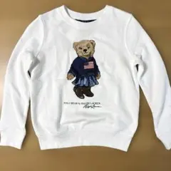 タグ付　Ralph Lauren ポロベア スウェット　トレーナー 白　6Xのサムネイル