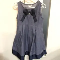 インナーで秋も春も★JILL STUART ノースリーブワンピース 110★ジル