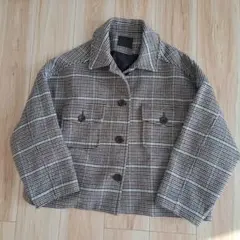 KBF　ケービーエフ　ジャケット　チェック フリー　カジュアル