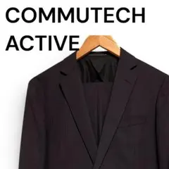 THE SUIT COMPANY COMMTTECH ACTIVE スーツ 紺