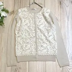 【Ballsey】カーディガン(38)ベージュ トゥモローランド カシミヤ混⁠