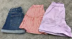 UNIQLO、コーエン　120センチショートパンツ3点セット