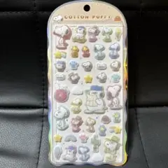 値下げ中　正規品 コットンパフィーシール　スヌーピー