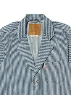 Levi's デニム ブレザー　ヒッコリーストライプ