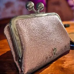 ニコアンド♡ソフトがま口財布ピンク新品